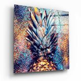 Pineapple Glass Wall Art.